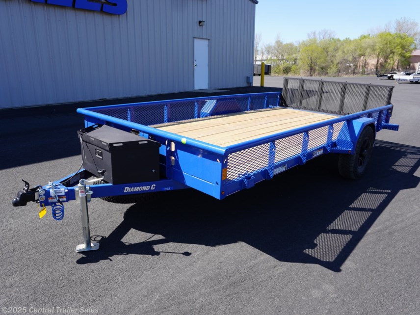 New 2025 Diamond C 83&quot;x14ft Utility Trailer Venture Series 3500 Axle available in Jordan, Minnesota