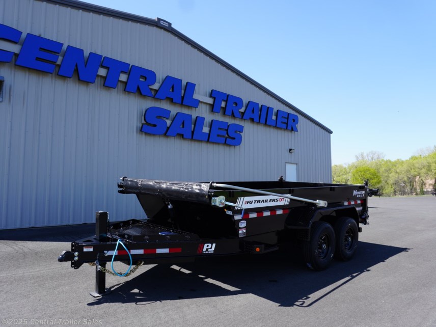 New 2026 PJ Trailers DT1 83&quot;x14ft Telescopic Dump 14K GVWR available in Jordan, Minnesota
