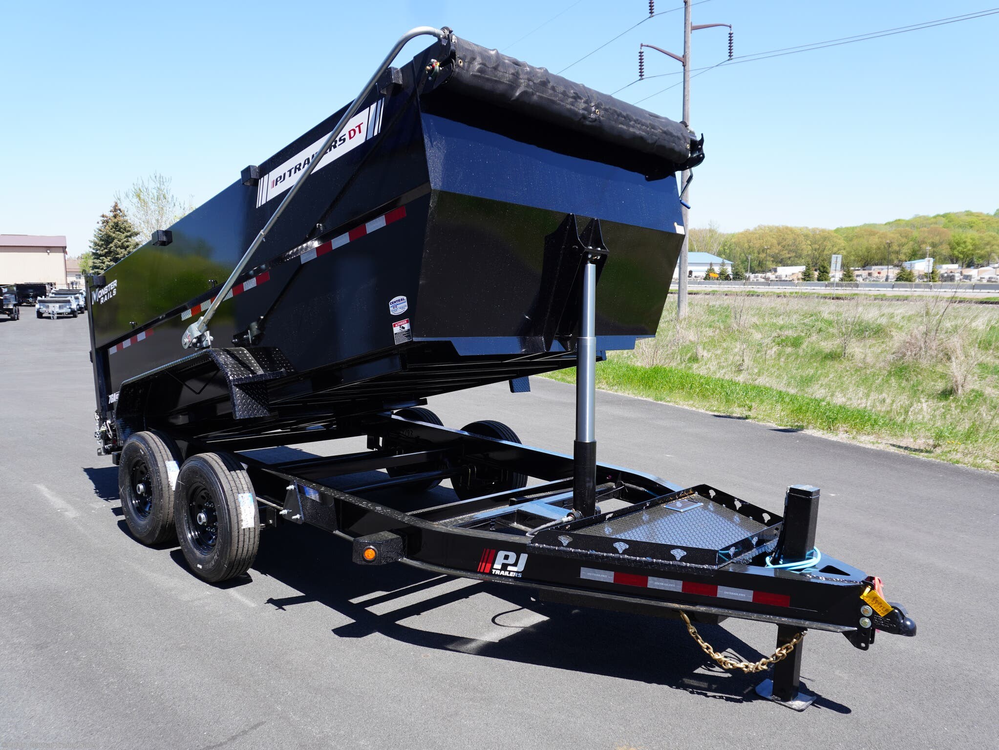 2026 PJ Trailers DT1 83"x14ft Dump - New Dump Trailer for sale by Central Trailer Sales in Jordan, Minnesota