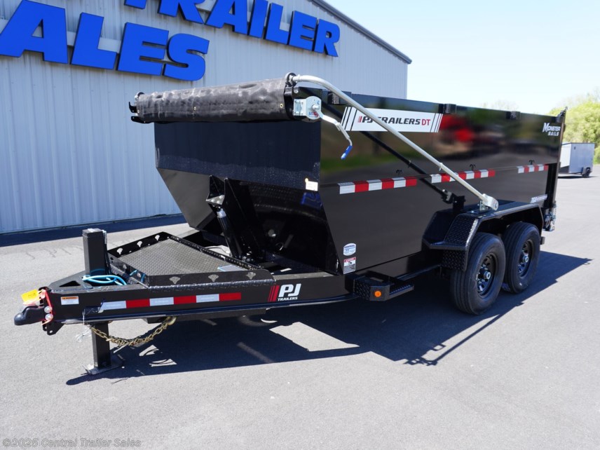 New 2026 PJ Trailers DT1 83&quot;x14ft Telescopic Dump, 14k GVWR available in Jordan, Minnesota