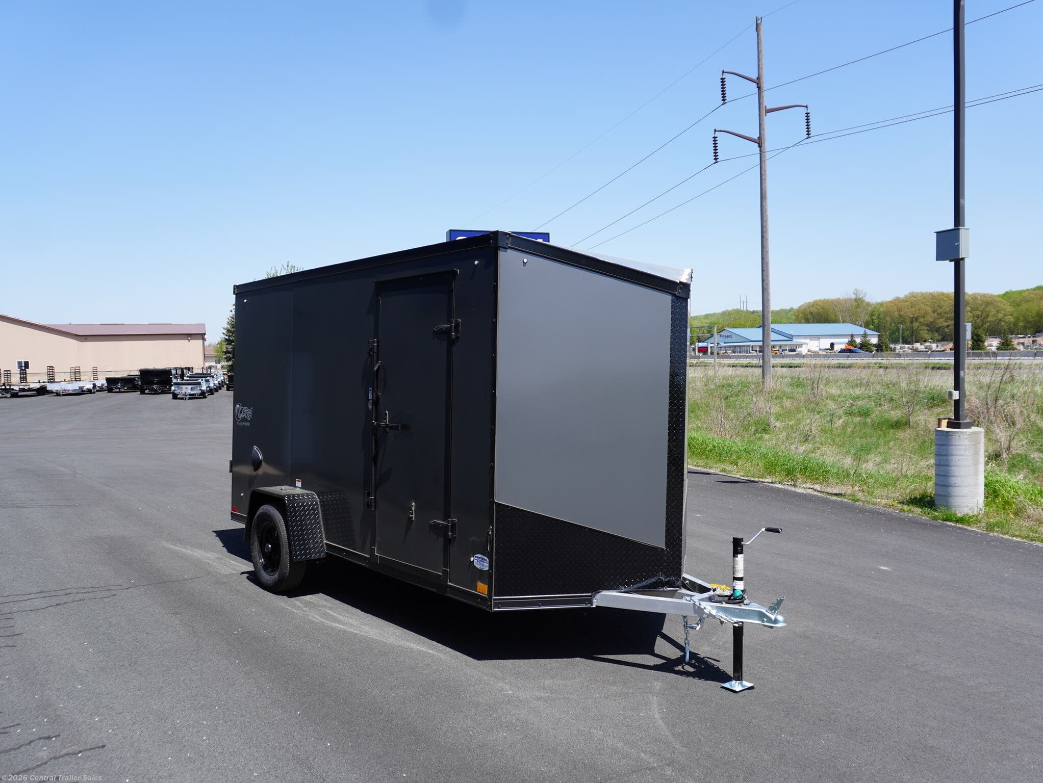 2025 Cobra 6x12ft Aluminum Enclosed by Stealth from Central Trailer Sales in Jordan, Minnesota