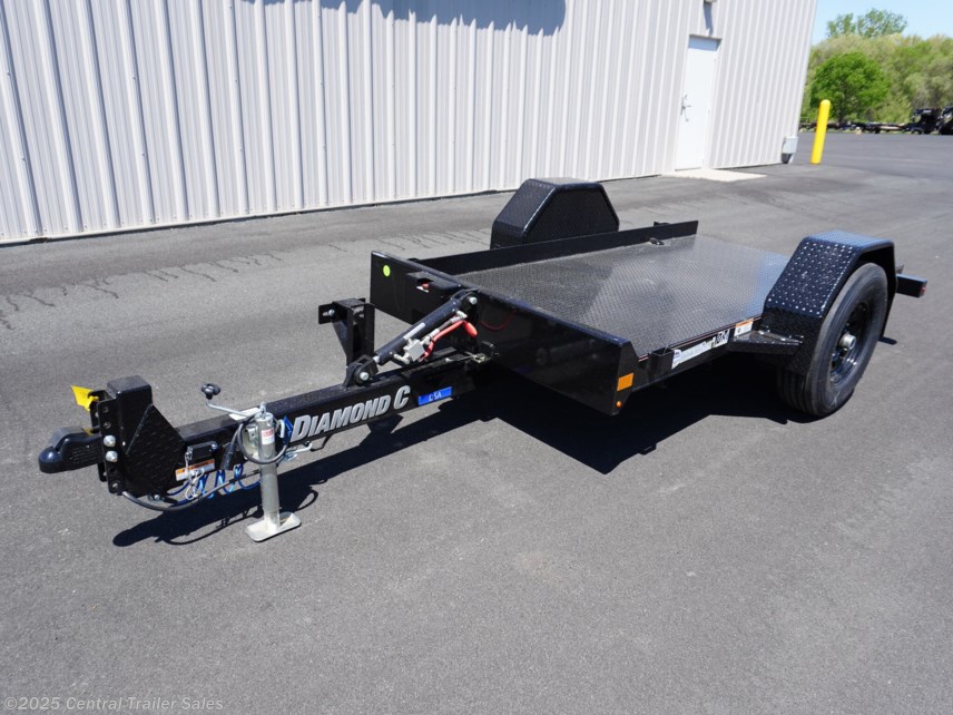 New 2025 Diamond C DSA 59&quot;x10 Single 7K Axle Tilt Trailer available in Jordan, Minnesota