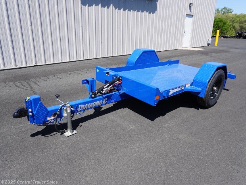 New 2025 Diamond C DSA 59&quot;x10&apos; Single 7K Axle Tilt Trailer available in Jordan, Minnesota