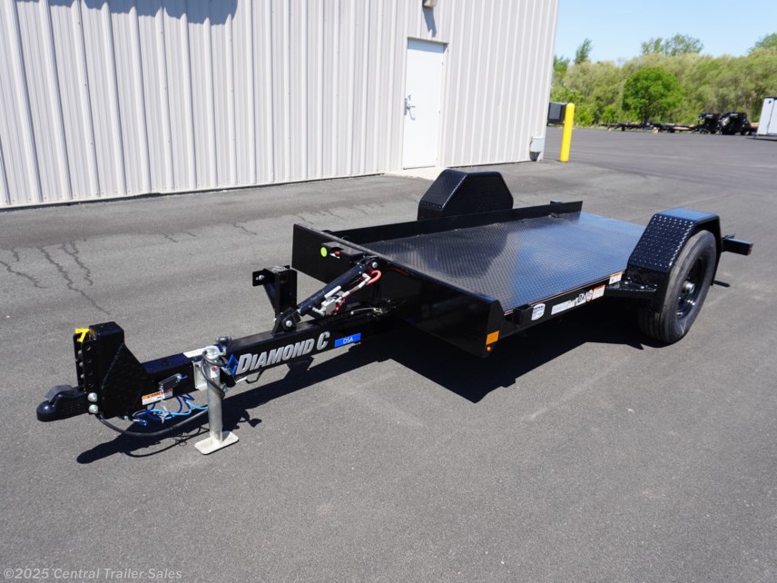 New 2025 Diamond C DSA 59&quot;x12&apos; Single 7K Axle Tilt Trailer available in Jordan, Minnesota
