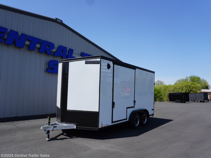 New 2026 Discovery Trailers Endeavor Aluminum 7.5x16 Aluminum Cargo Trailer 7&apos;5&quot; Interior Height available in Jordan, Minnesota