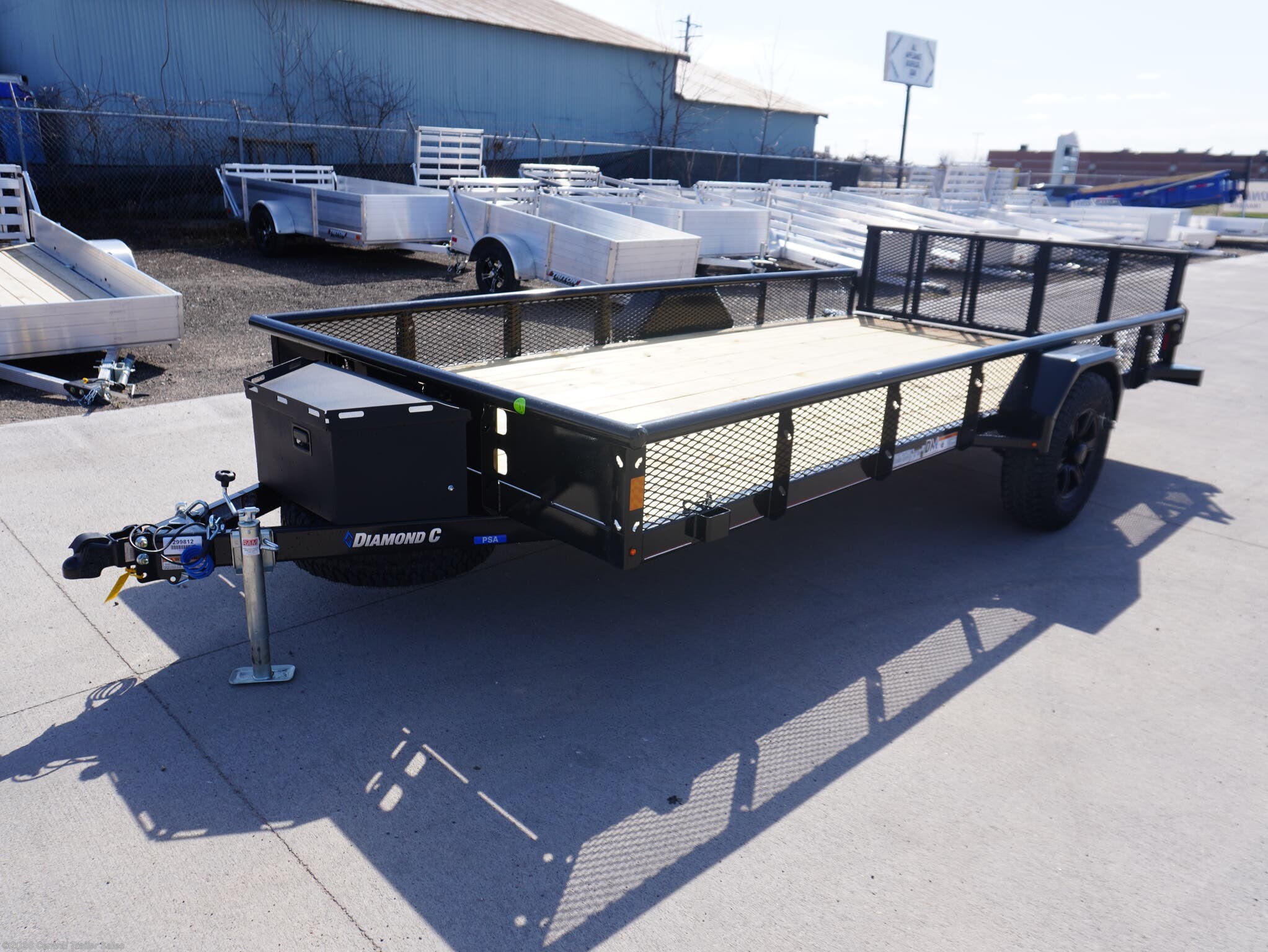 2025 PSA 135 83"x14ft Venture Utility by Diamond C from Central Trailer Sales in Jordan, Minnesota