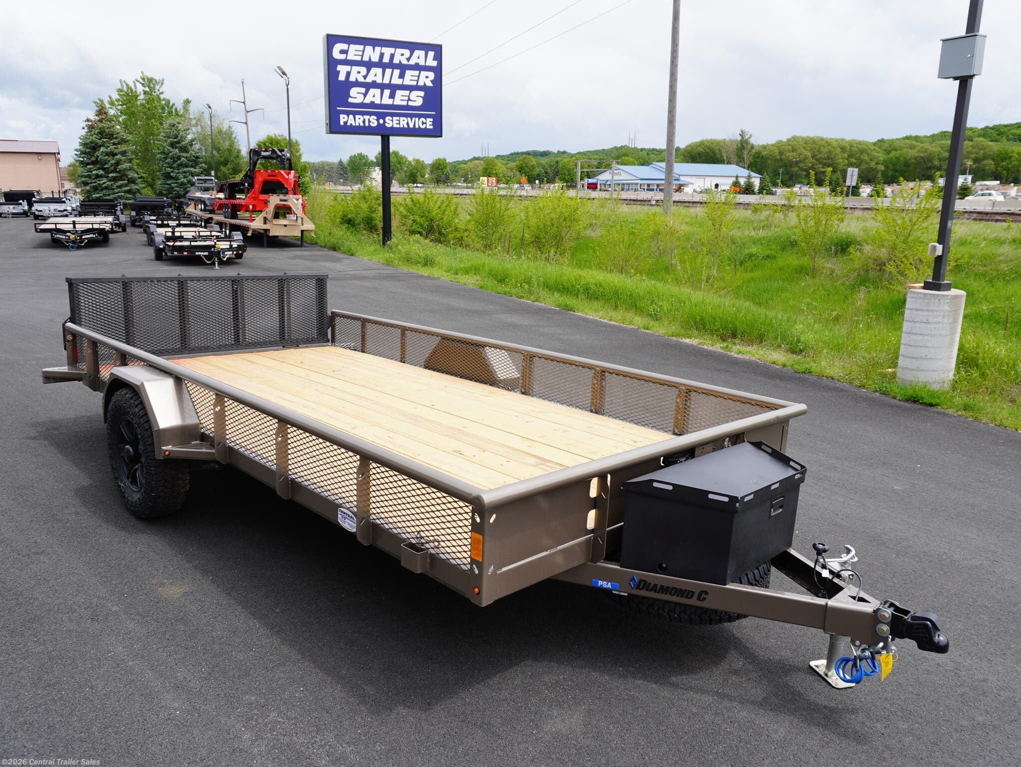 2025 Diamond C PSA 135 83"x14ft Venture Utility - New Utility Trailer for sale by Central Trailer Sales in Jordan, Minnesota