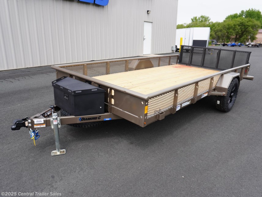New 2025 Diamond C PSA 83&quot;x14&apos; Utility Trailer Venture Series 3500# Axle available in Jordan, Minnesota