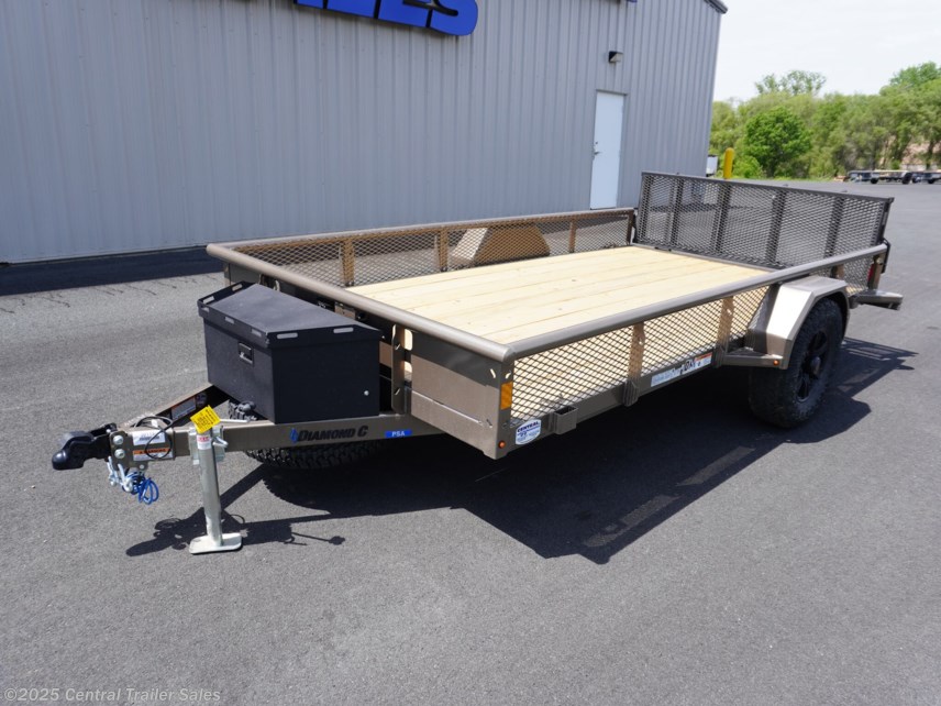 New 2025 Diamond C PSA 77x12&apos; Venture Series Steel Frame Utility Trailer available in Jordan, Minnesota