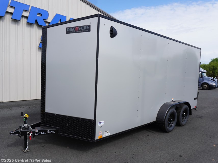 New 2026 Discovery Trailers Rover ET 7x16 Steel Frame Cargo 7K GVWR, 7&apos; Int. Height available in Jordan, Minnesota