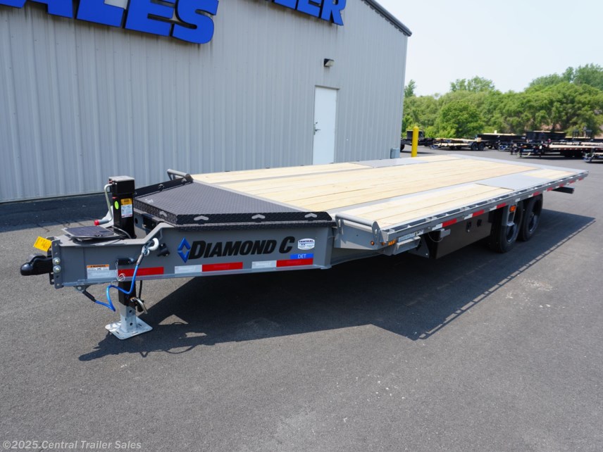 New 2025 Diamond C DET 102&quot;x22ft Deckover Power Tilt W/ Tandem 7k Axles available in Jordan, Minnesota