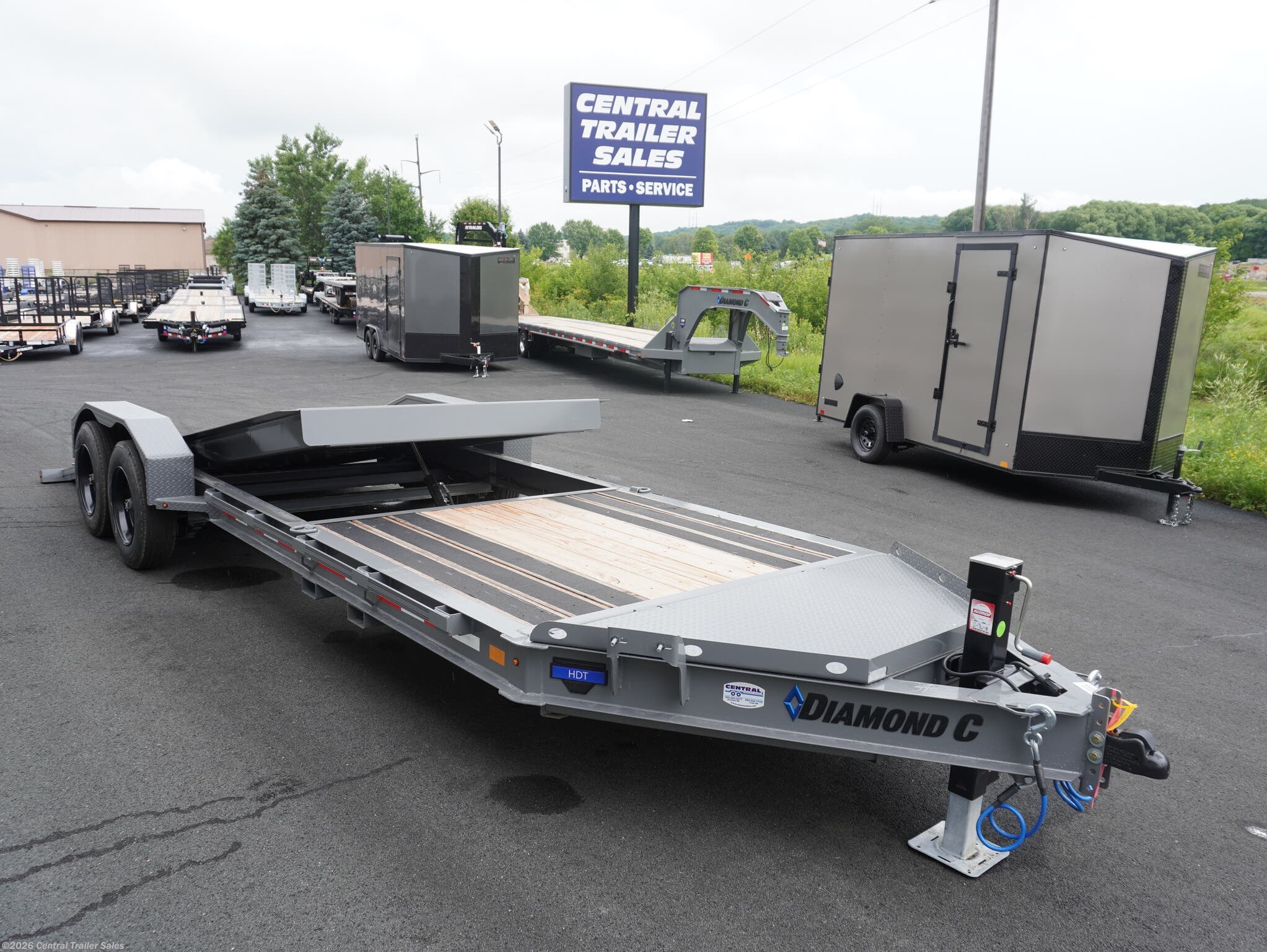 2025 HDT 207 22ft Tilt by Diamond C from Central Trailer Sales in Jordan, Minnesota