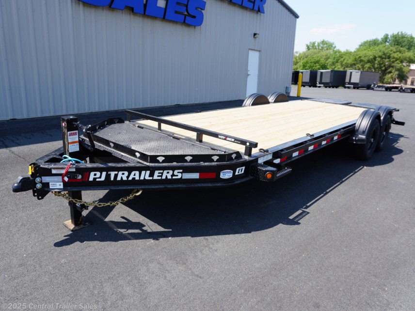 New 2026 PJ Trailers EV 22&apos; I&apos;Beam Equipment Trailer W/Monster Ramps available in Jordan, Minnesota