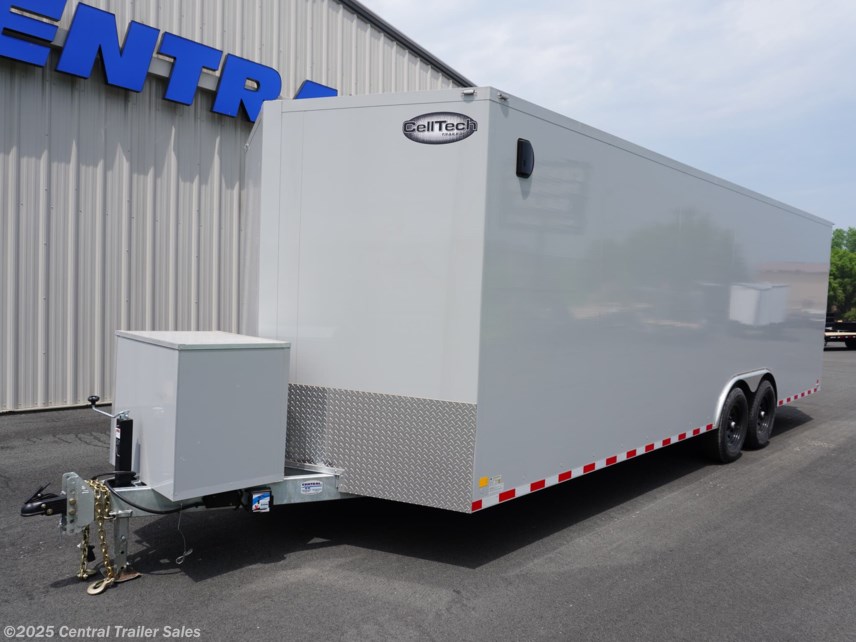 New 2025 CellTech 8.5x24ft Galvanized Enclosed Trailer 14K GVWR available in Jordan, Minnesota