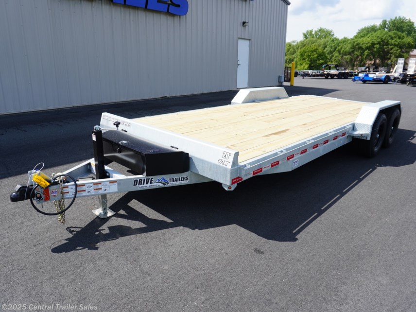 New 2026 Drive Trailers CHV2S510220 83&quot;x20ft Galvanized Car Hauler 10K GVWR available in Jordan, Minnesota