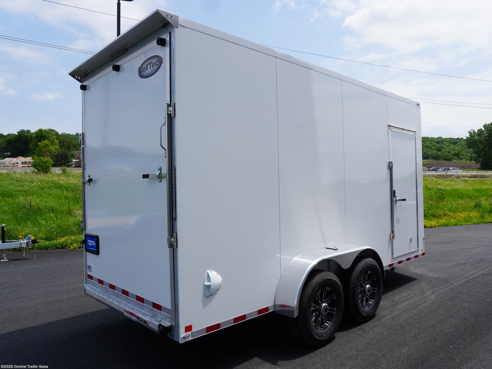 New 2025 CellTech 7x16ft Galvanized Enclosed available in Jordan, Minnesota