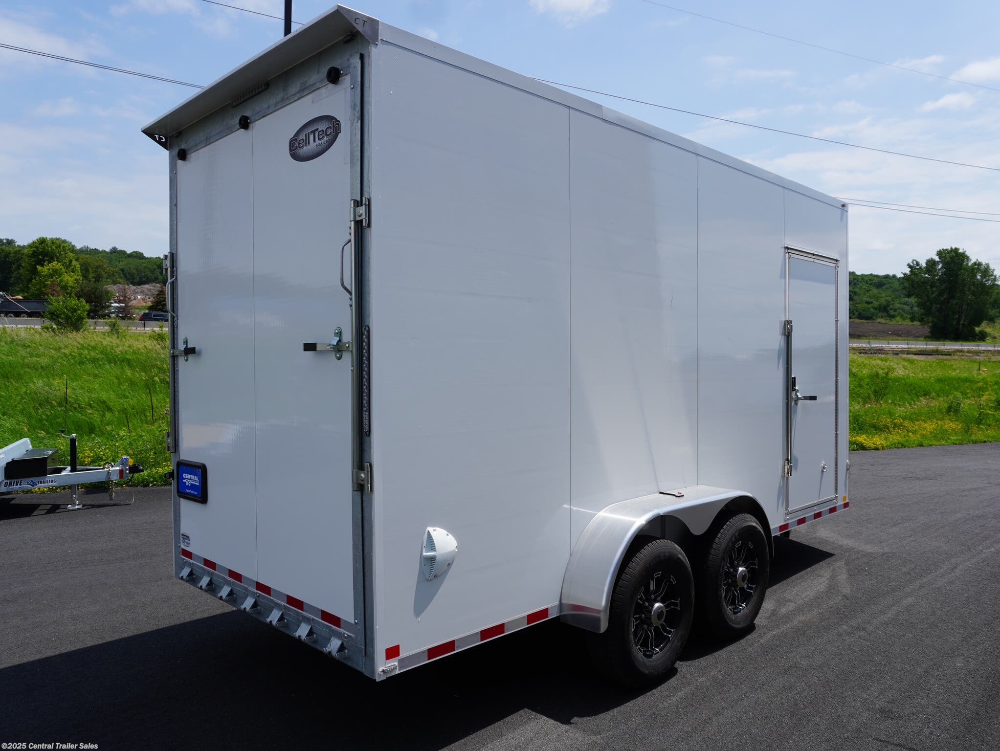 New 2025 CellTech 7x16&apos; Galvanized Steel Cargo Trailer 8&apos; Int Height available in Jordan, Minnesota