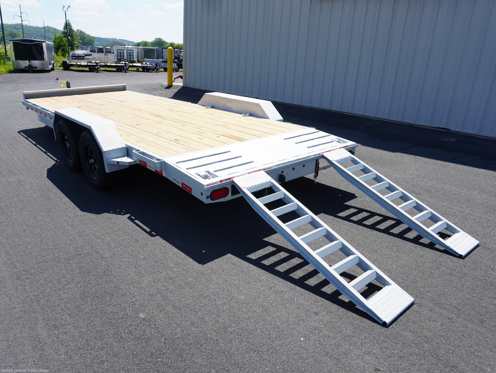 2026 Drive Trailers 83&quot;x20&apos; Galvanized Car Hauler - New Car Hauler Trailer for sale by Central Trailer Sales in Jordan, Minnesota