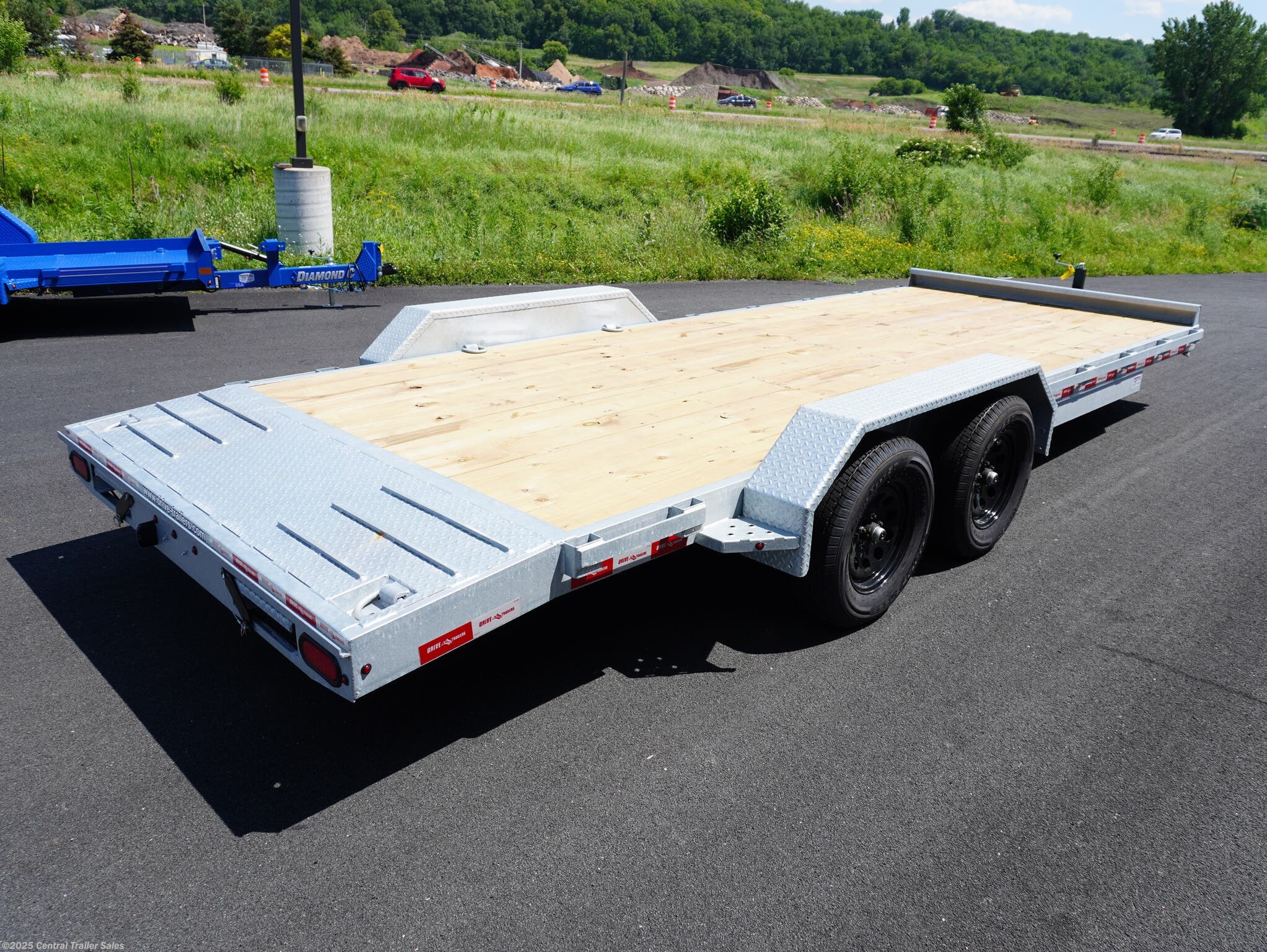 New 2026 Drive Trailers 83&quot;x20&apos; Galvanized Car Hauler available in Jordan, Minnesota
