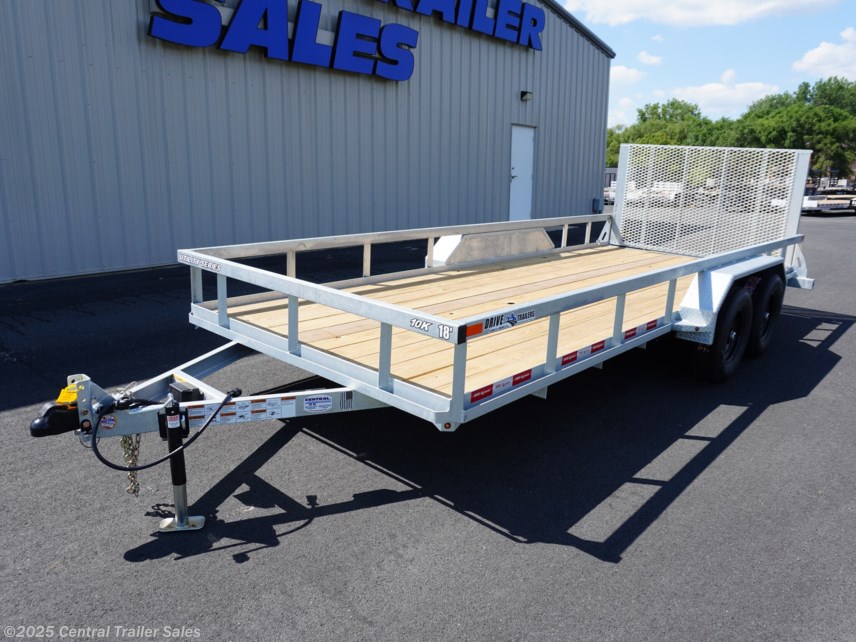 New 2026 Drive Trailers UTV2S508418 81&quot;x18&apos; Galvanized Steel Trailer 10K GVWR available in Jordan, Minnesota