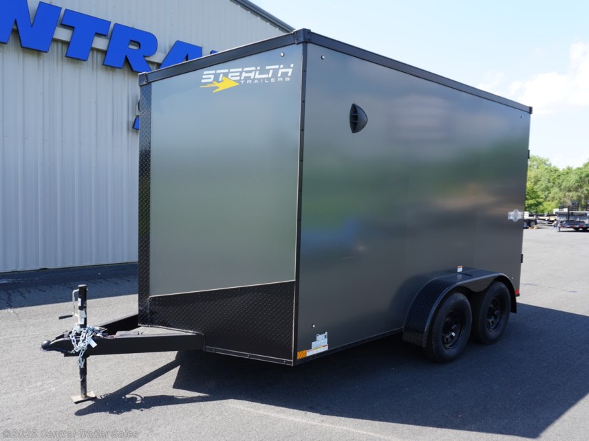 New 2025 Stealth Mustang 7x12 Tandem 3500# Axle Steel Frame Cargo Trailer available in Jordan, Minnesota
