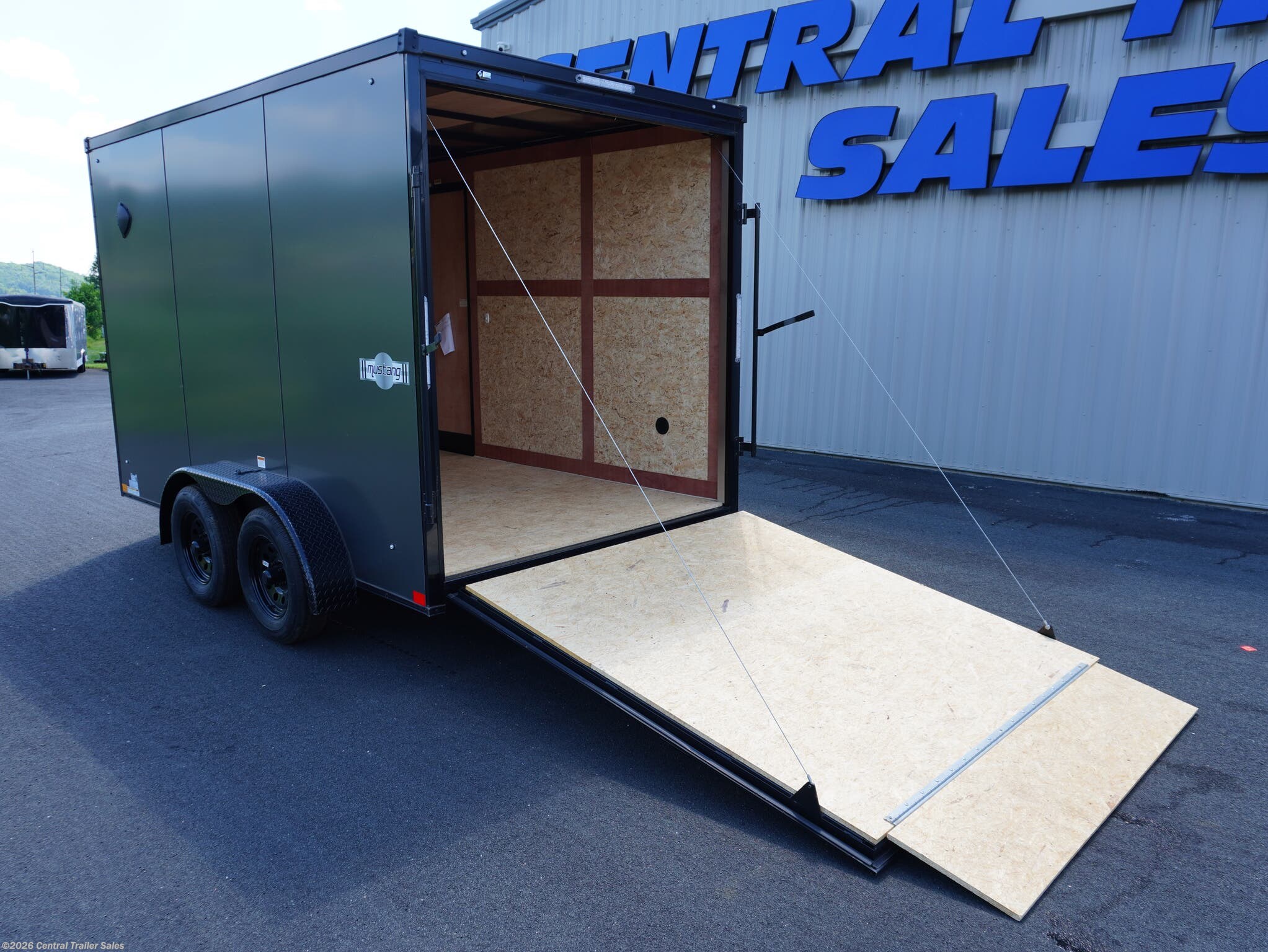 2025 Stealth Mustang 7x12ft Enclosed Trailer - New Cargo Trailer for sale by Central Trailer Sales in Jordan, Minnesota