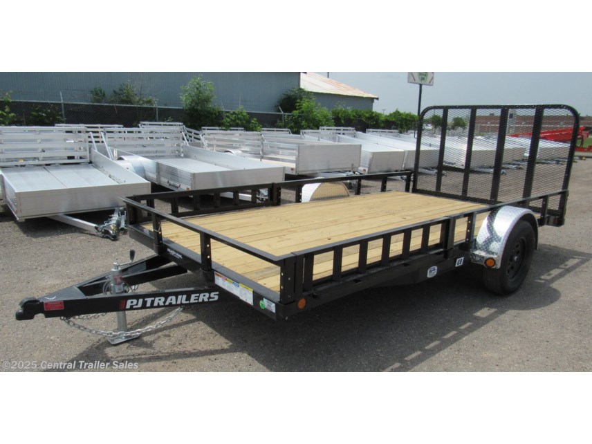 New 2026 PJ Trailers U8 83&quot;x14&apos; Single 3500# Axle Utility W/Dovetail available in Jordan, Minnesota