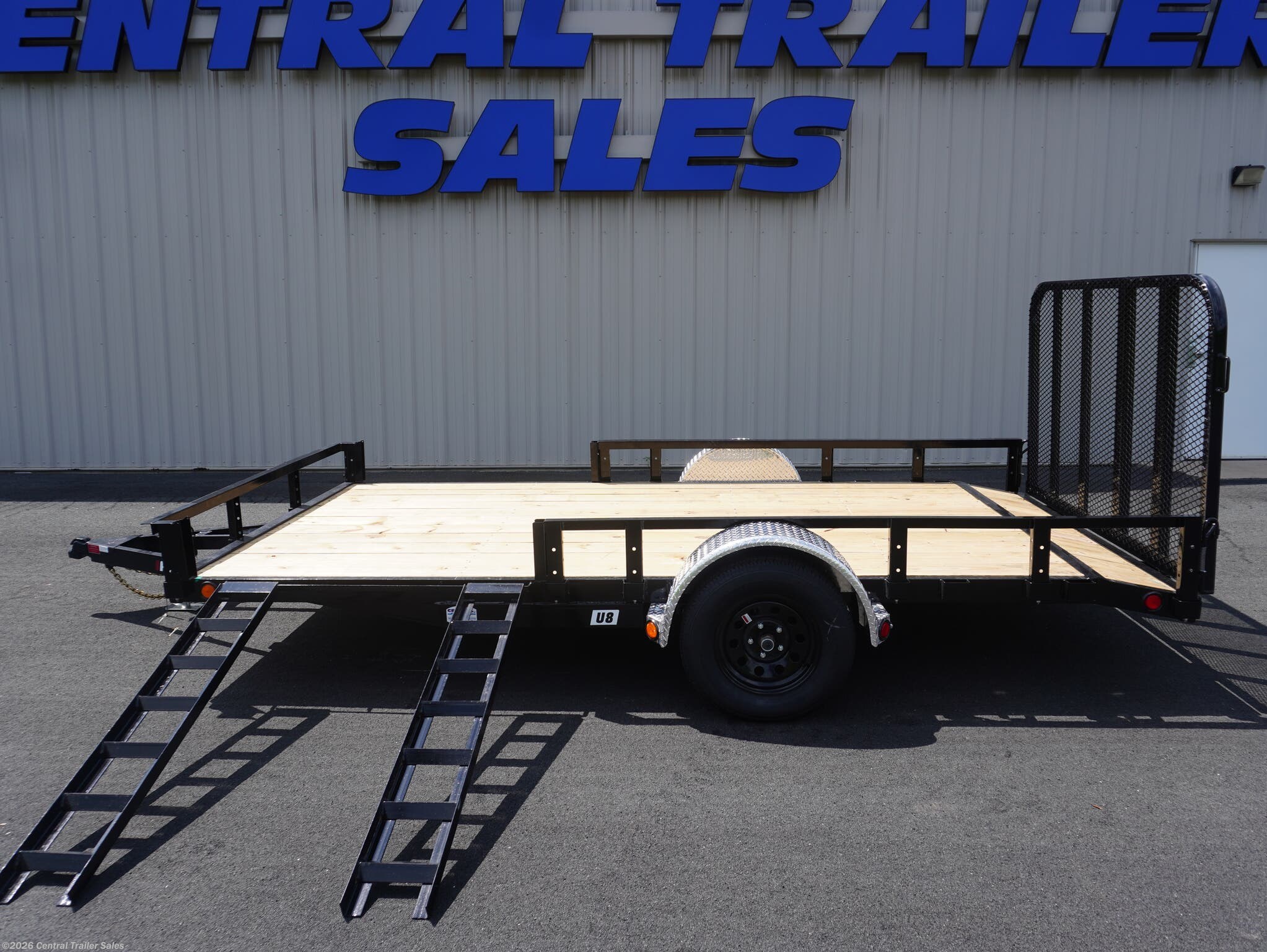New 2026 PJ Trailers U8 83"x14ft Utility available in Jordan, Minnesota