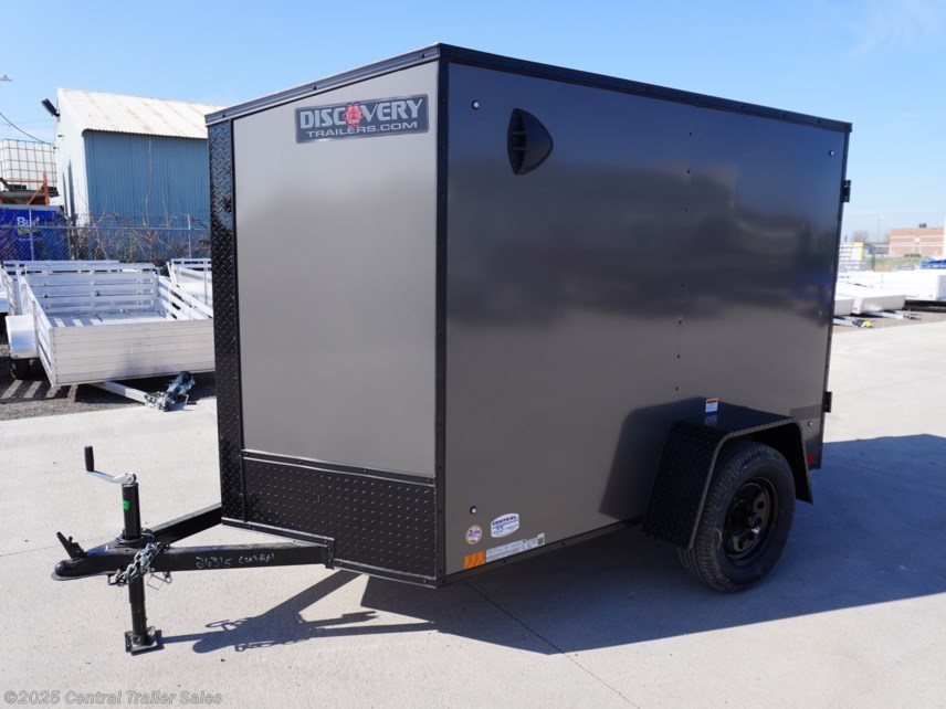 New 2026 Discovery Trailers Rover ET 5x8ft Steel Frame Cargo Trailer Single 3500# Axle available in Jordan, Minnesota