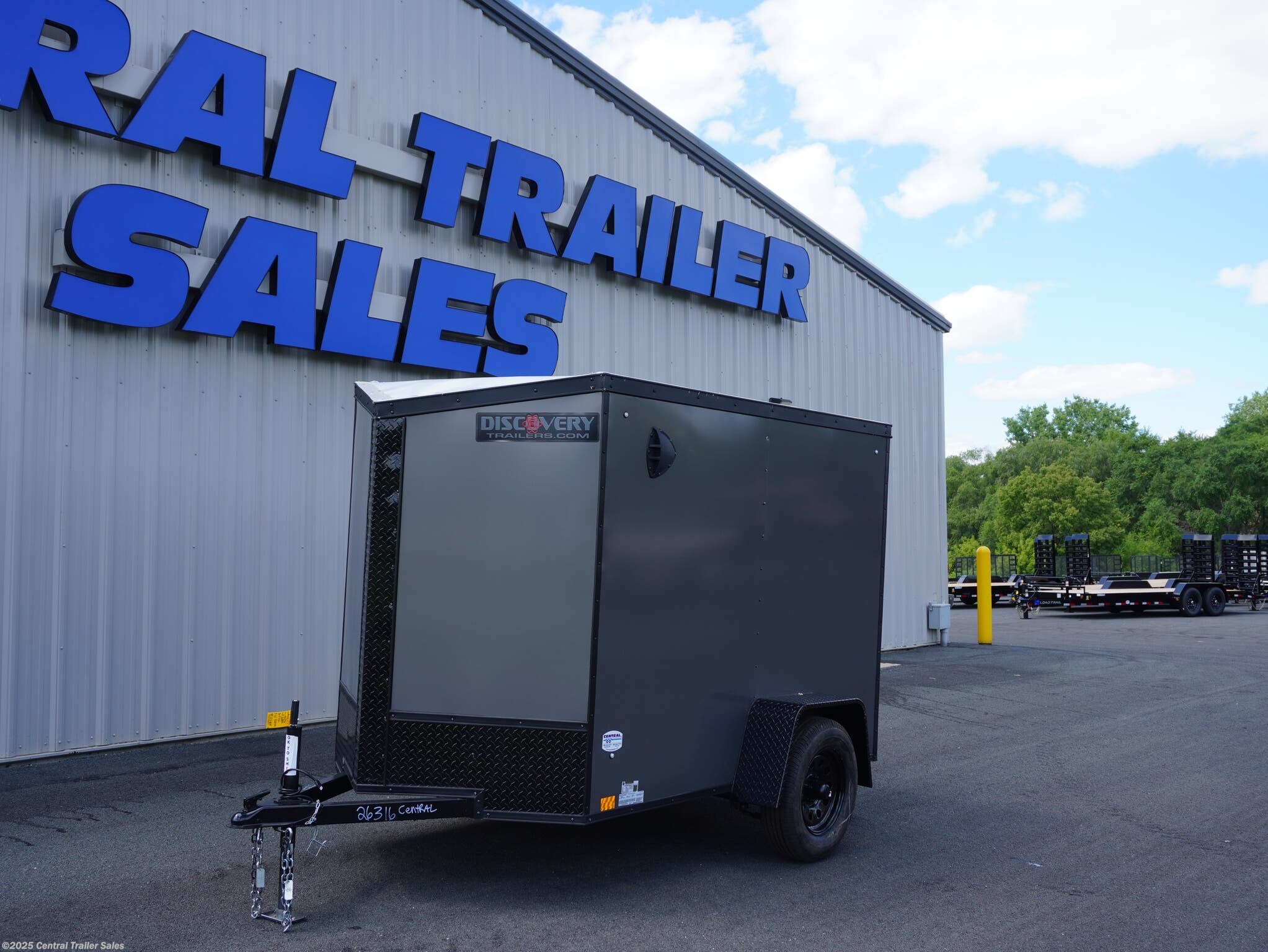2026 Discovery Trailers Rover ET 5x8ft Steel Frame Cargo Trailer Single 3500# Axle