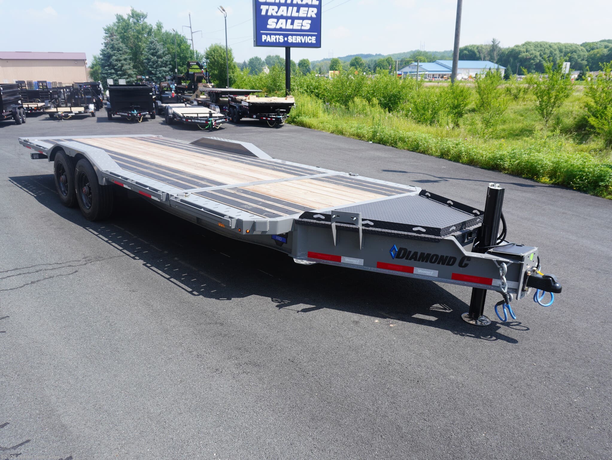 2025 Diamond C HXD 210 22ft Tilt - New Tilt Deck Trailer for sale by Central Trailer Sales in Jordan, Minnesota