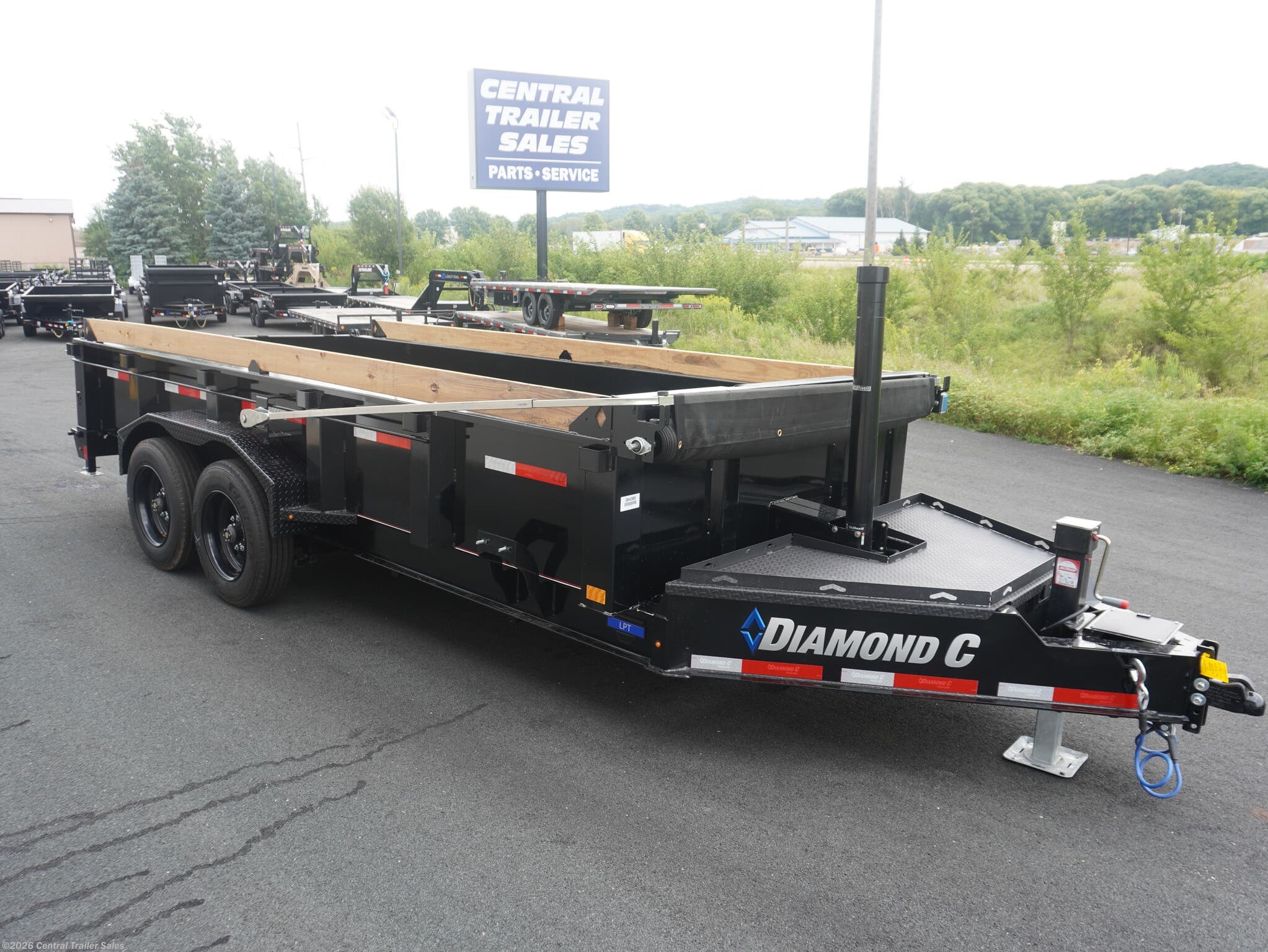 2026 LPT 207 82"x16ft Dump by Diamond C from Central Trailer Sales in Jordan, Minnesota