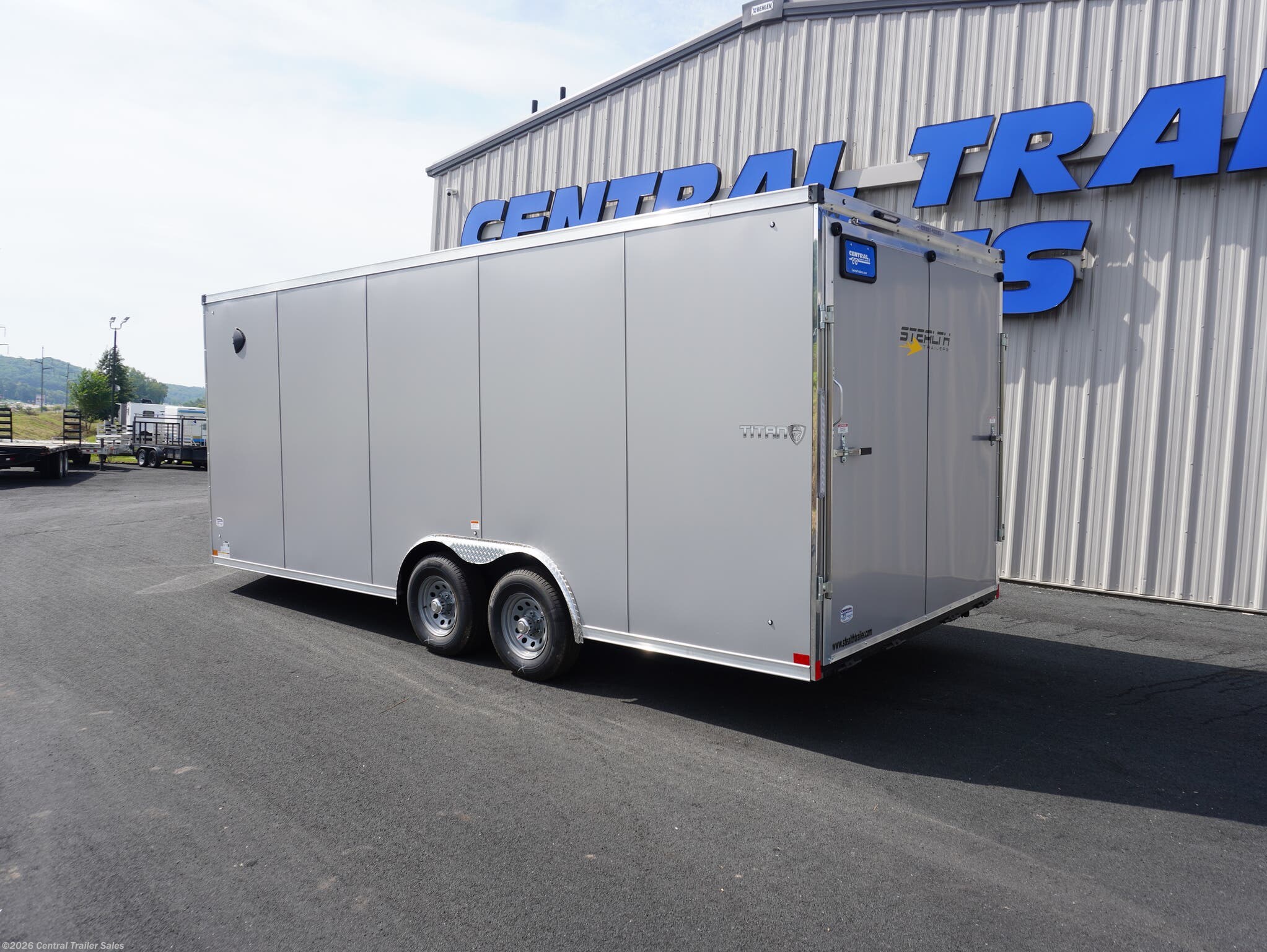 2025 Titan 8.5x20ft Enclosed Car Hauler by Stealth from Central Trailer Sales in Jordan, Minnesota