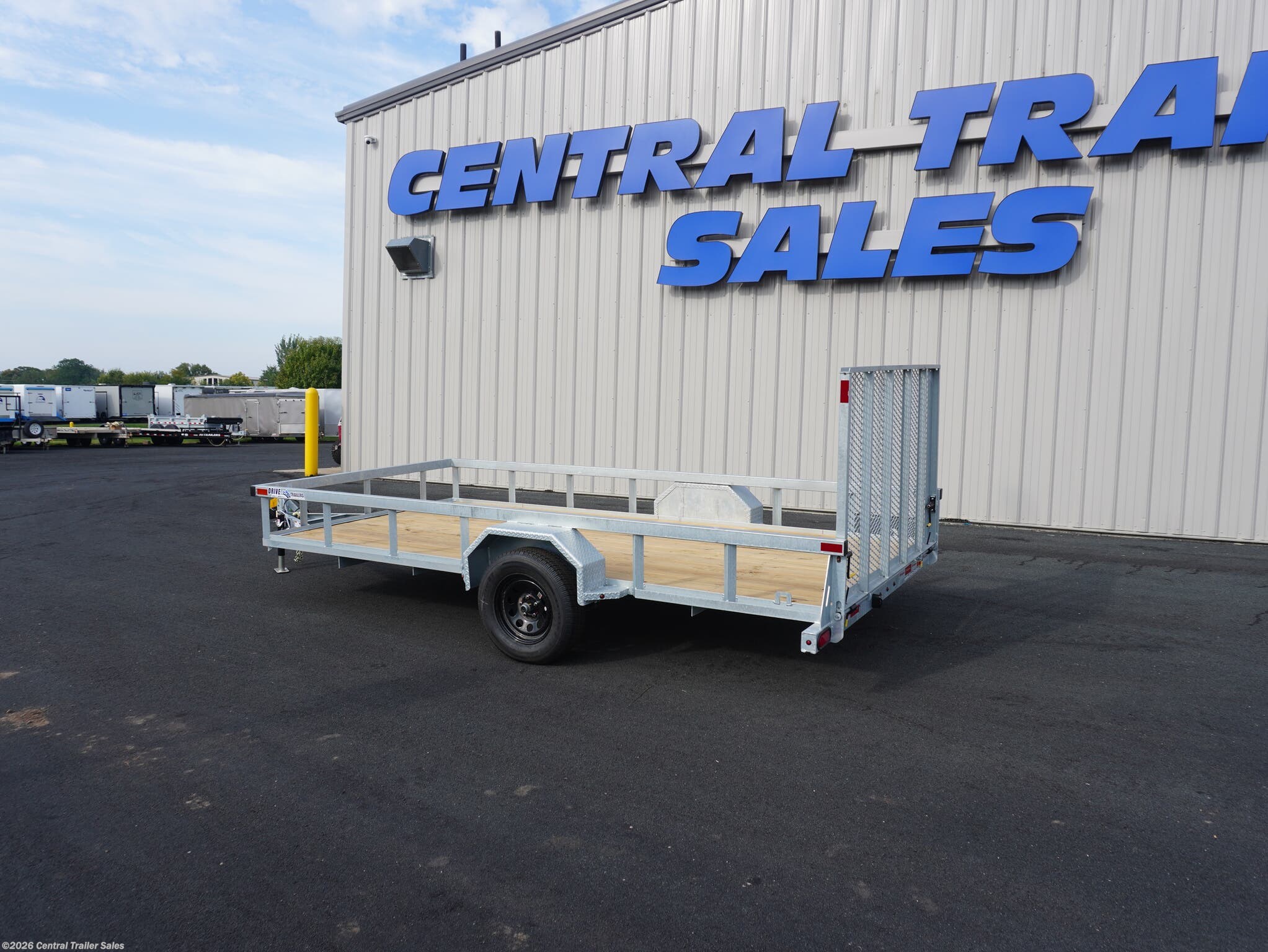 New 2026 Drive Trailers 7x14ft Galvanized Utility available in Jordan, Minnesota