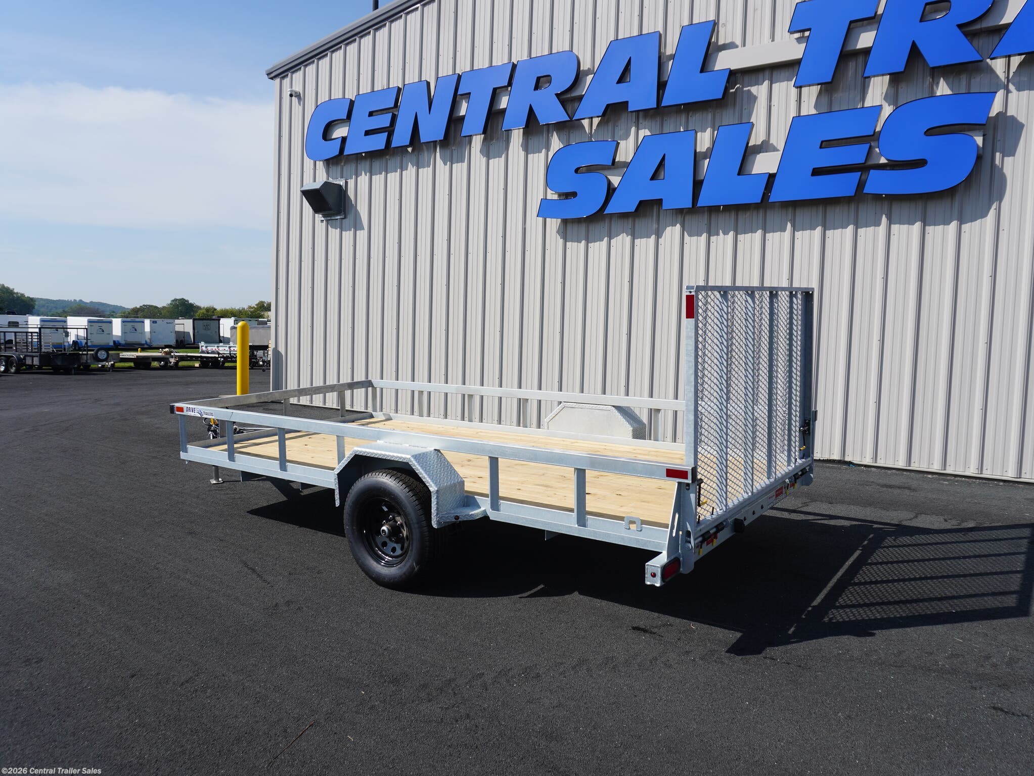 New 2026 Drive Trailers 7x14ft Galvanized Utility available in Jordan, Minnesota