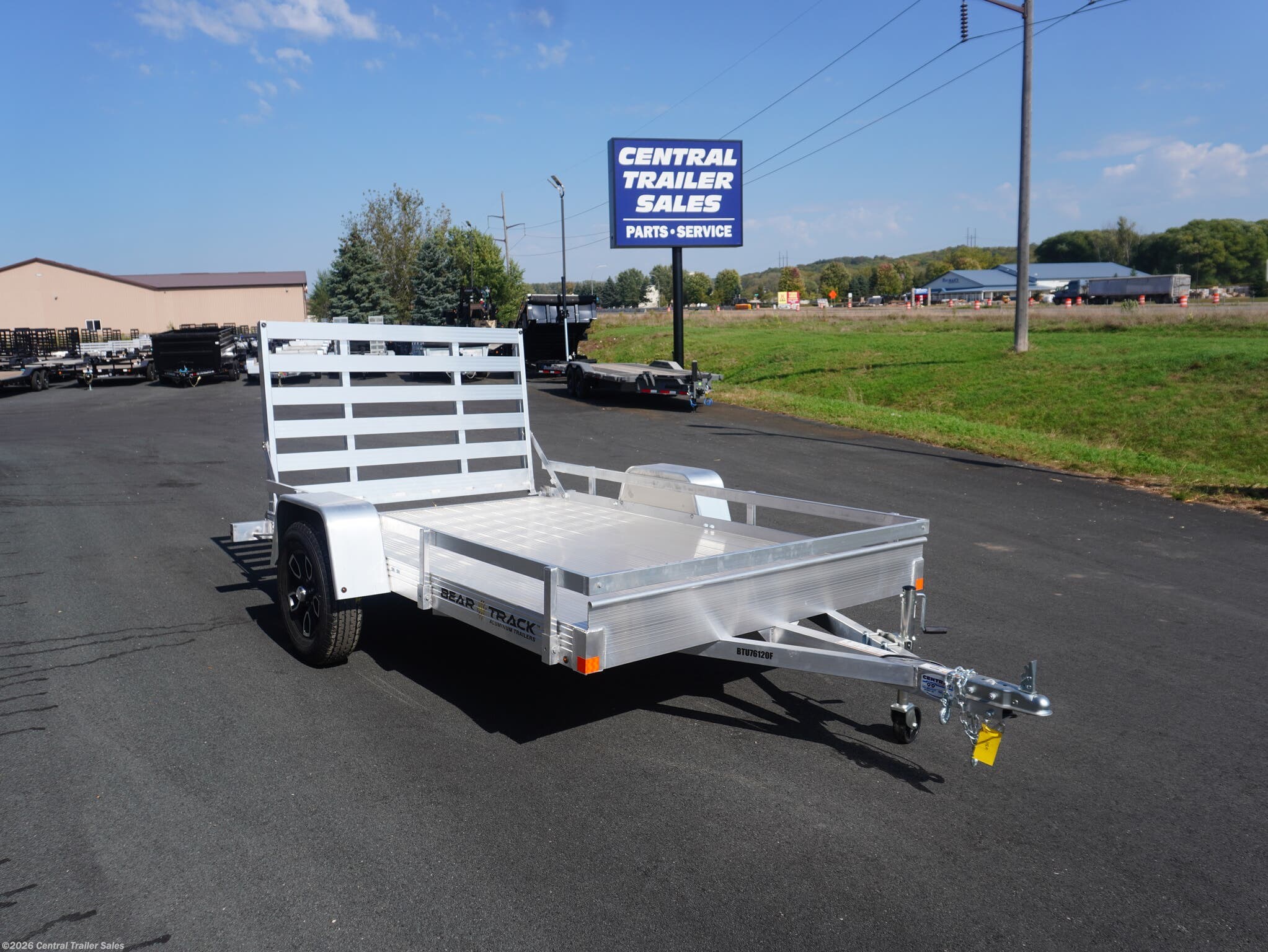 2026 76"x10ft Aluminum Utility by Bear Track from Central Trailer Sales in Jordan, Minnesota