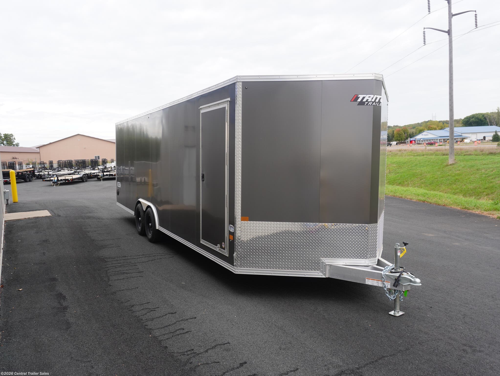 2026 Triton Trailers XLT 8.5x24ft Aluminum Enclosed - New Car Hauler Trailer for sale by Central Trailer Sales in Jordan, Minnesota