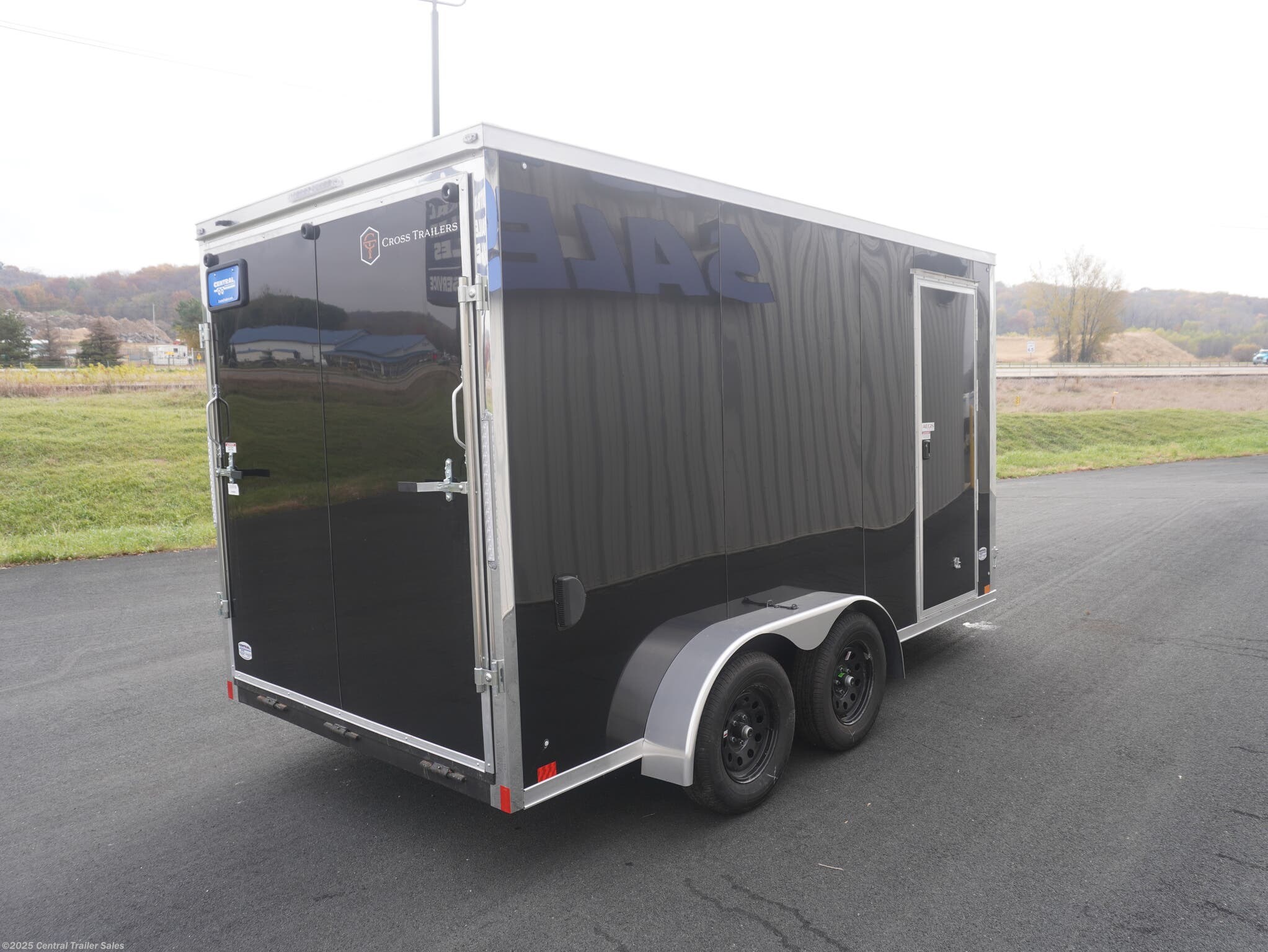 New 2026 Cross Trailers 7 x 14 TA 7x14 Alpha Steel Frame Cargo Trailer 7K GVWR available in Jordan, Minnesota