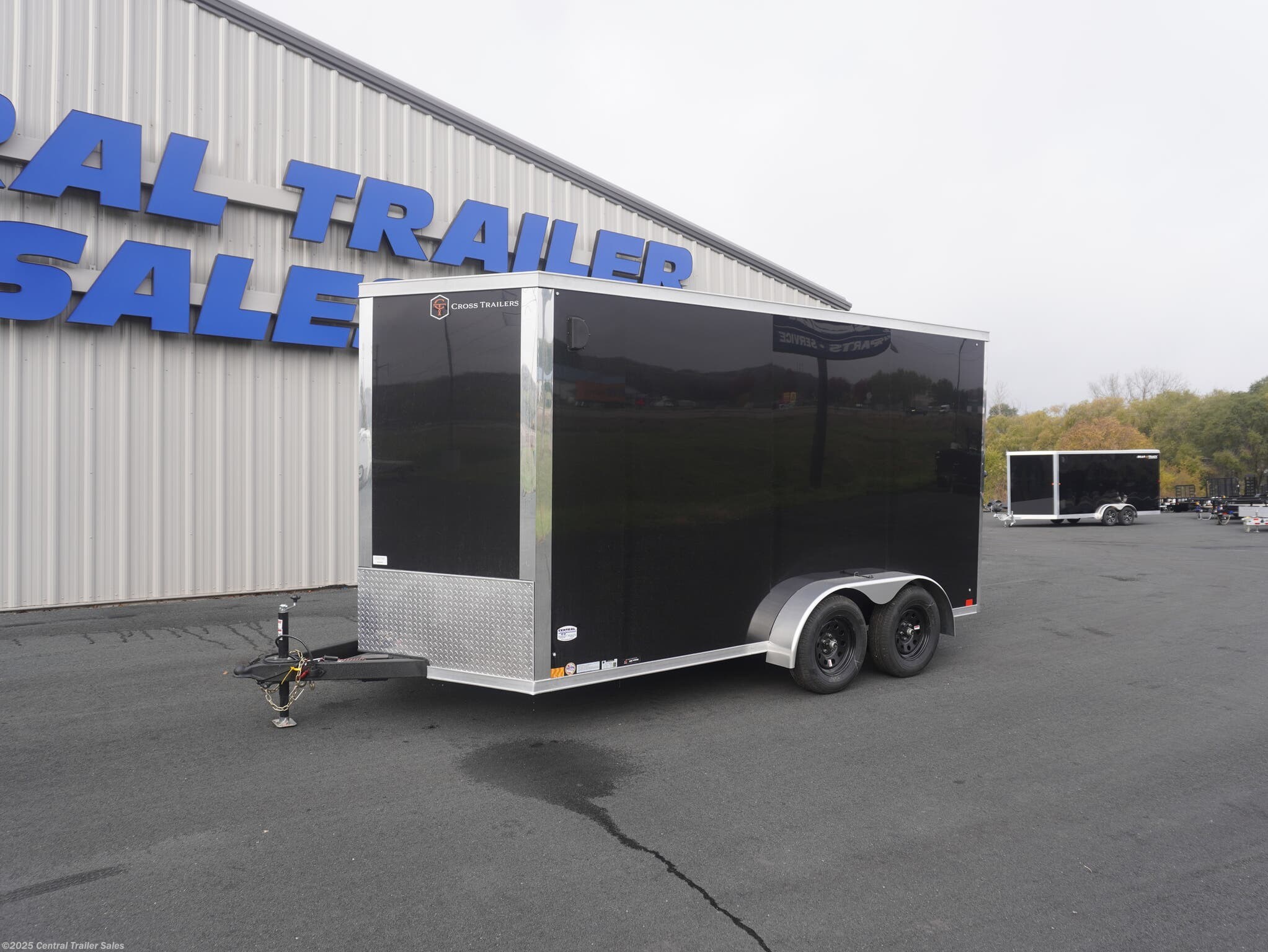 2026 Cross Trailers 7 x 14 TA 7x14 Alpha Steel Frame Cargo Trailer 7K GVWR