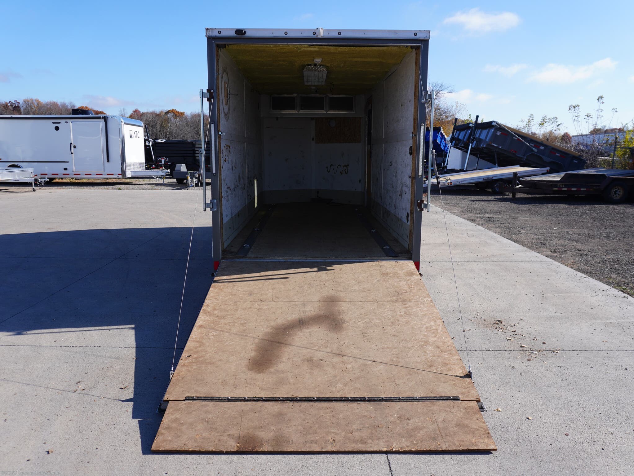 Used 2020 Discovery Trailers Endeavor Aluminum 7x16ft Aluminum Enclosed Cargo Trailer available in East Bethel, Minnesota