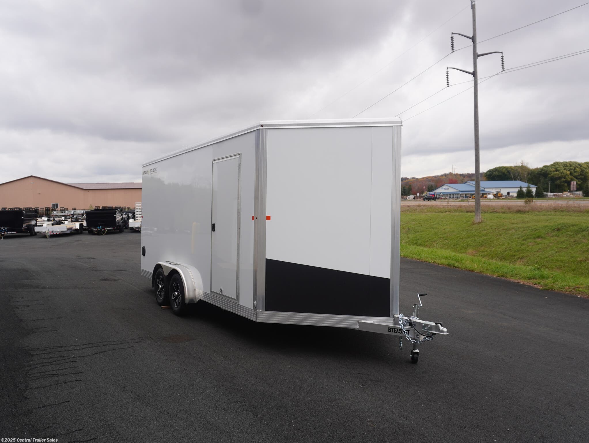 2025 BTE7516T 7.5x16 Aluminum Frame Cargo 7K GVWR by Bear Track from Central Trailer Sales in Jordan, Minnesota
