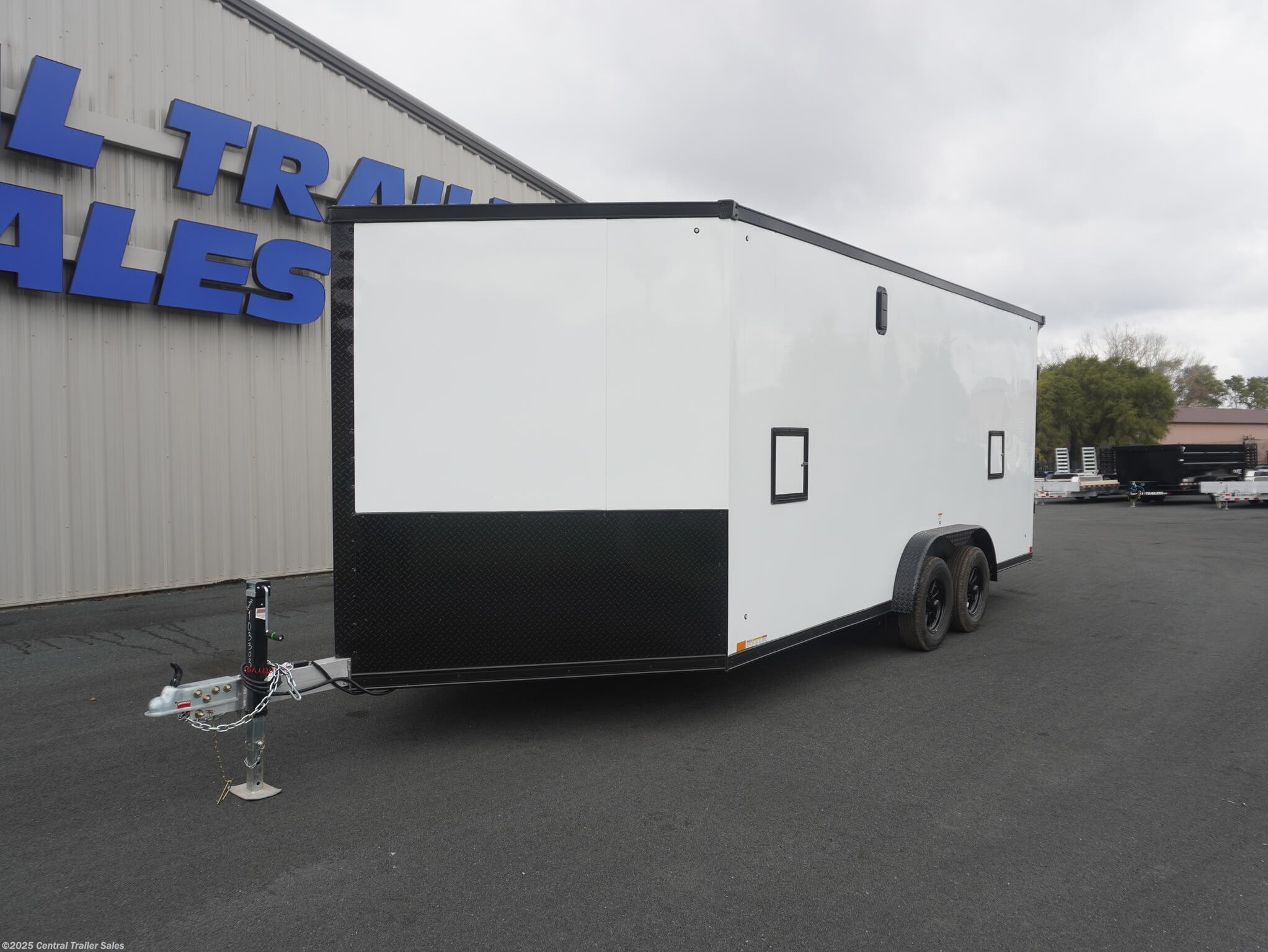 2025 Stealth Predator 7.5x23ft Snowmobile Trailer