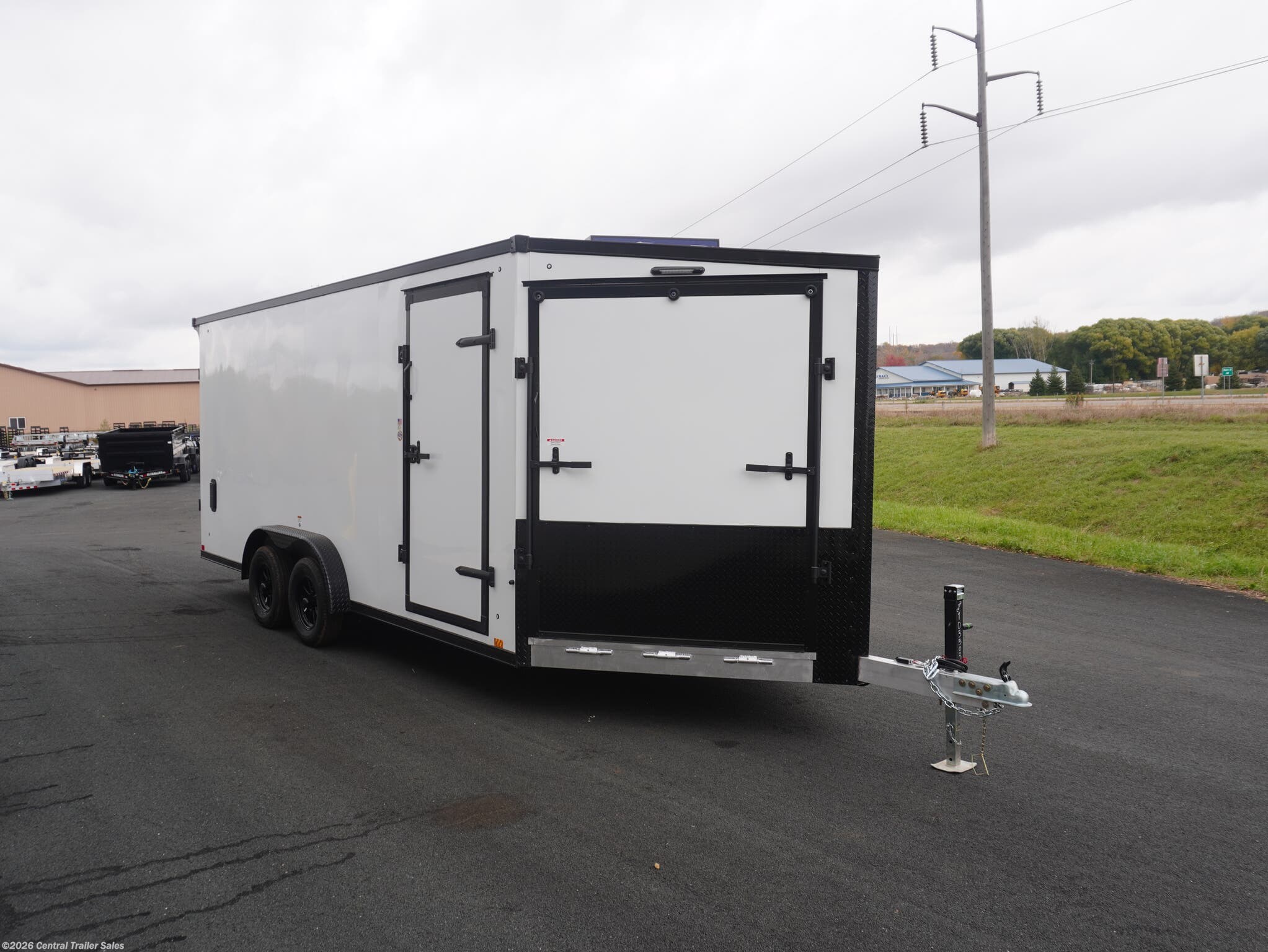 2025 Predator 7.5x23ft Snowmobile Trailer by Stealth from Central Trailer Sales in Jordan, Minnesota