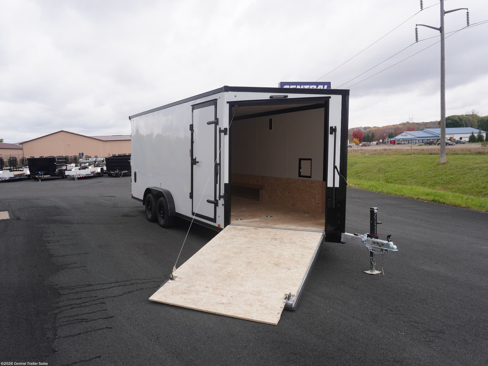 New 2025 Stealth Predator 7.5x23ft Snowmobile Trailer available in Jordan, Minnesota