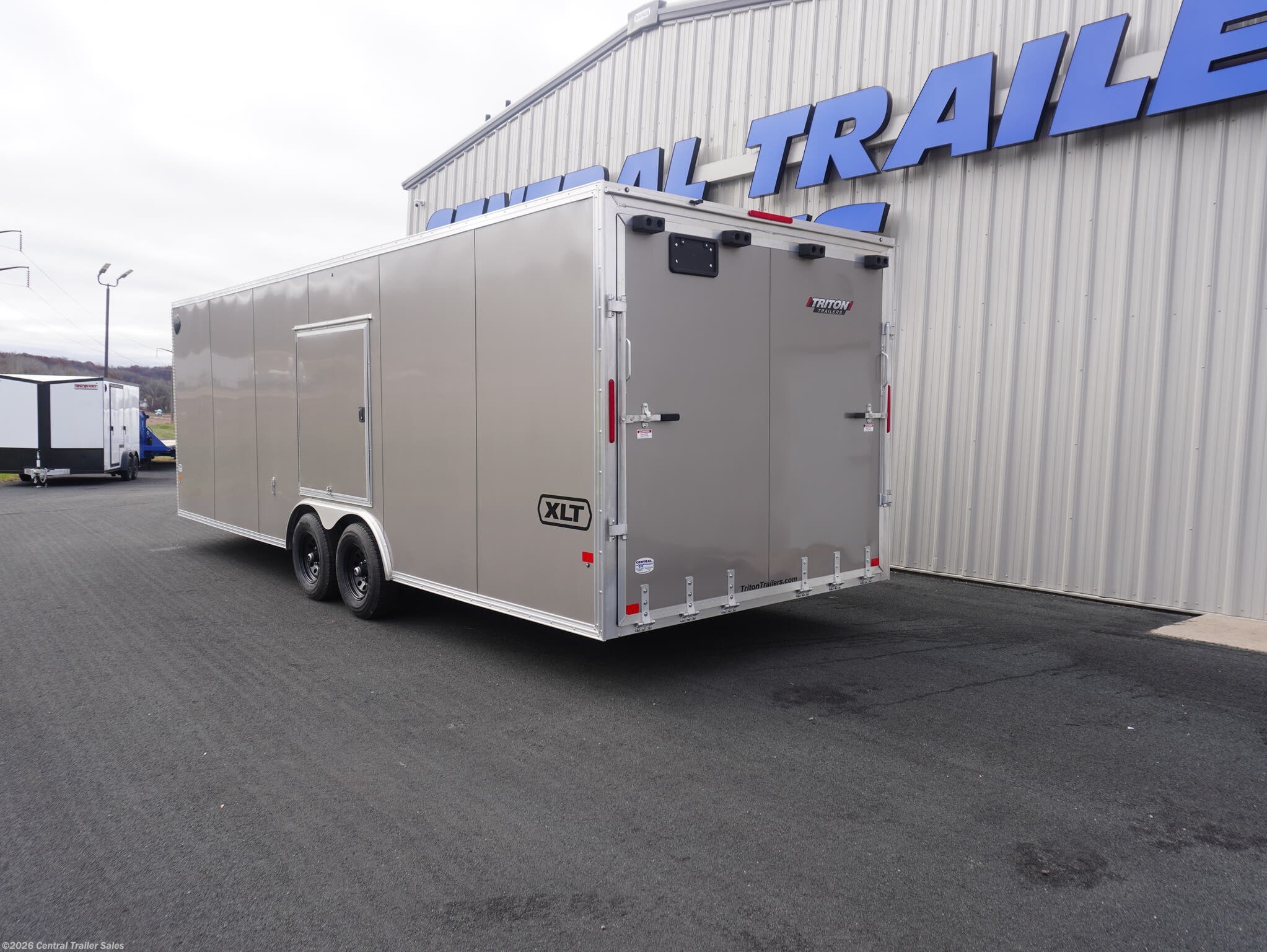 2026 Triton Trailers XLT 8.5x24ft Aluminum Enclosed - New Car Hauler Trailer for sale by Central Trailer Sales in Jordan, Minnesota