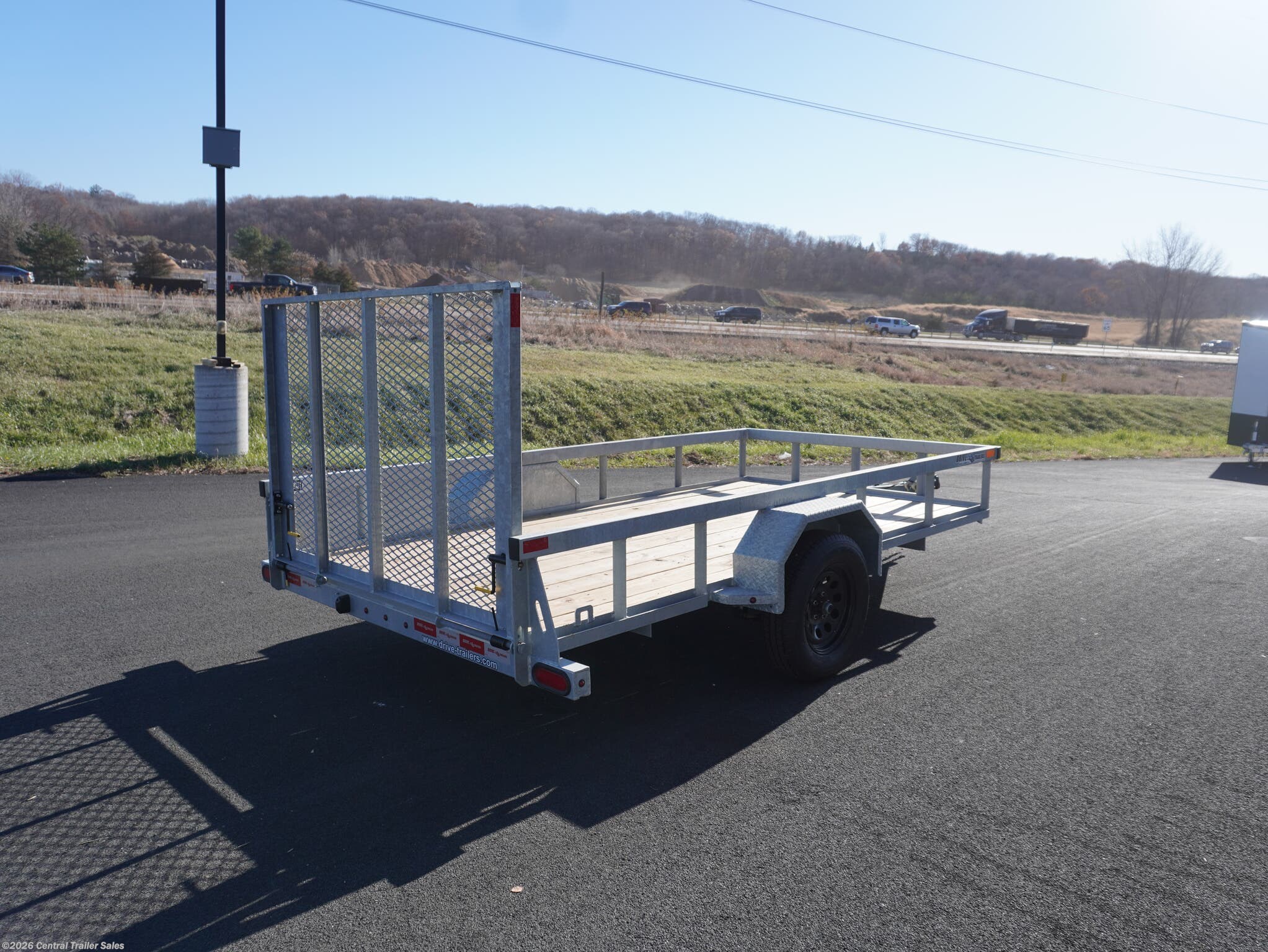 New 2026 Drive Trailers 6x12ft Galvanized Utility available in Jordan, Minnesota