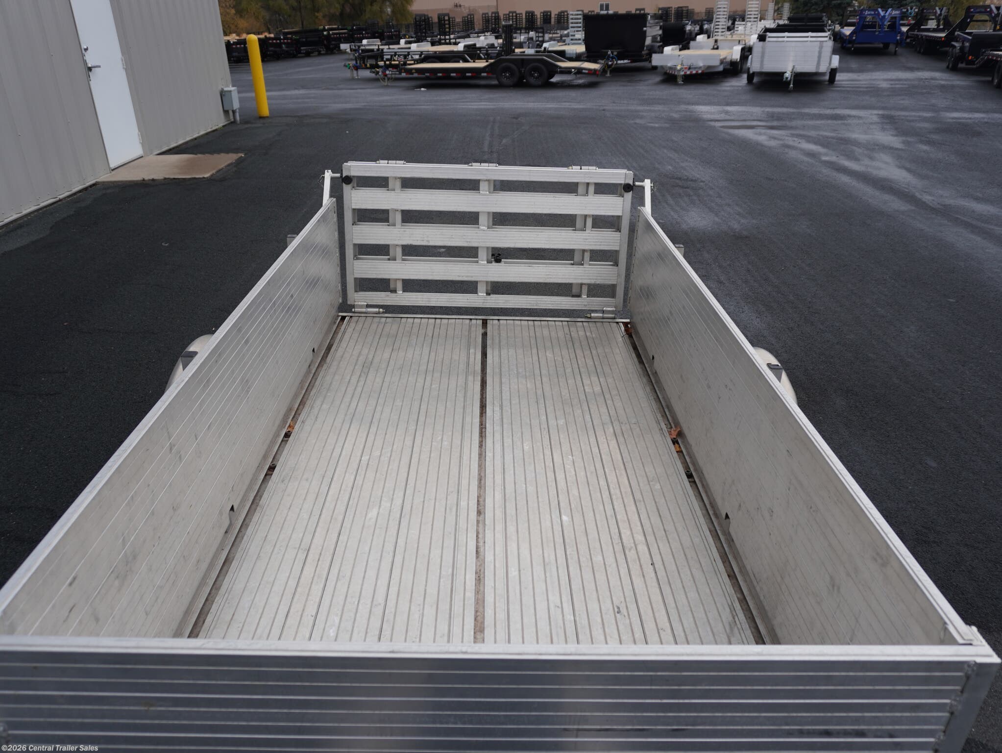 2020 FIT Series 52"x8' All Aluminum Utility W/2' Solid Sides by Triton Trailers from Central Trailer Sales in Jordan, Minnesota