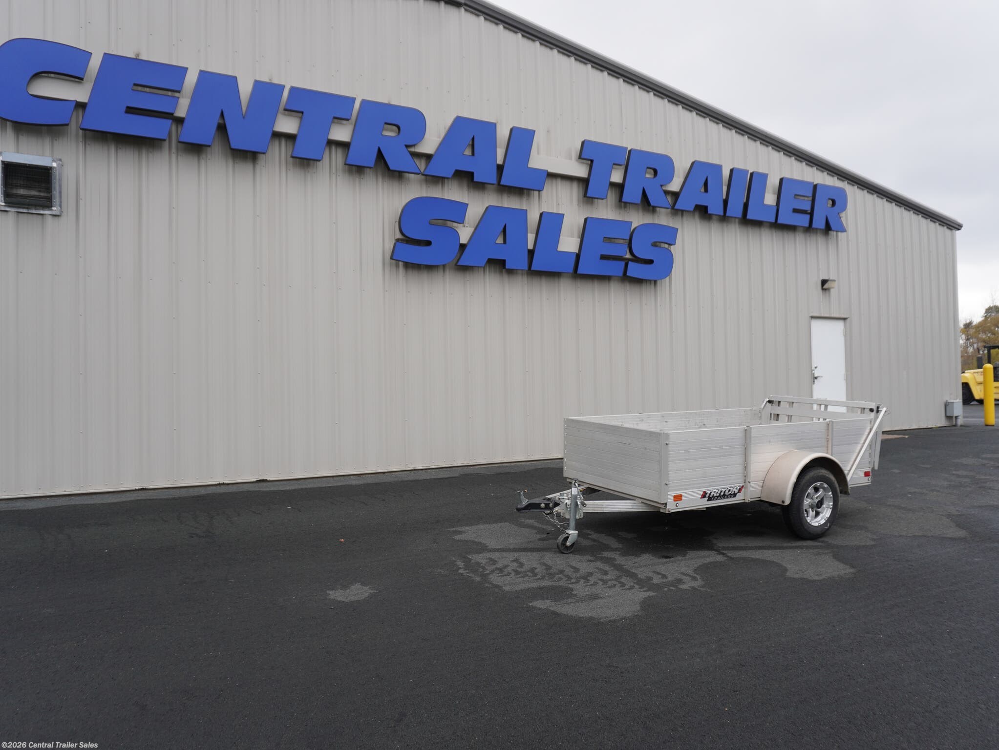 2020 Triton Trailers FIT Series 52"x8' All Aluminum Utility W/2' Solid Sides