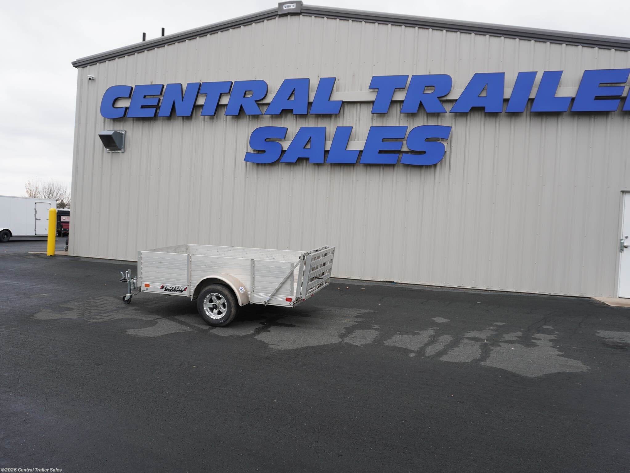 Used 2020 Triton Trailers FIT Series 52"x8' All Aluminum Utility W/2' Solid Sides available in Jordan, Minnesota