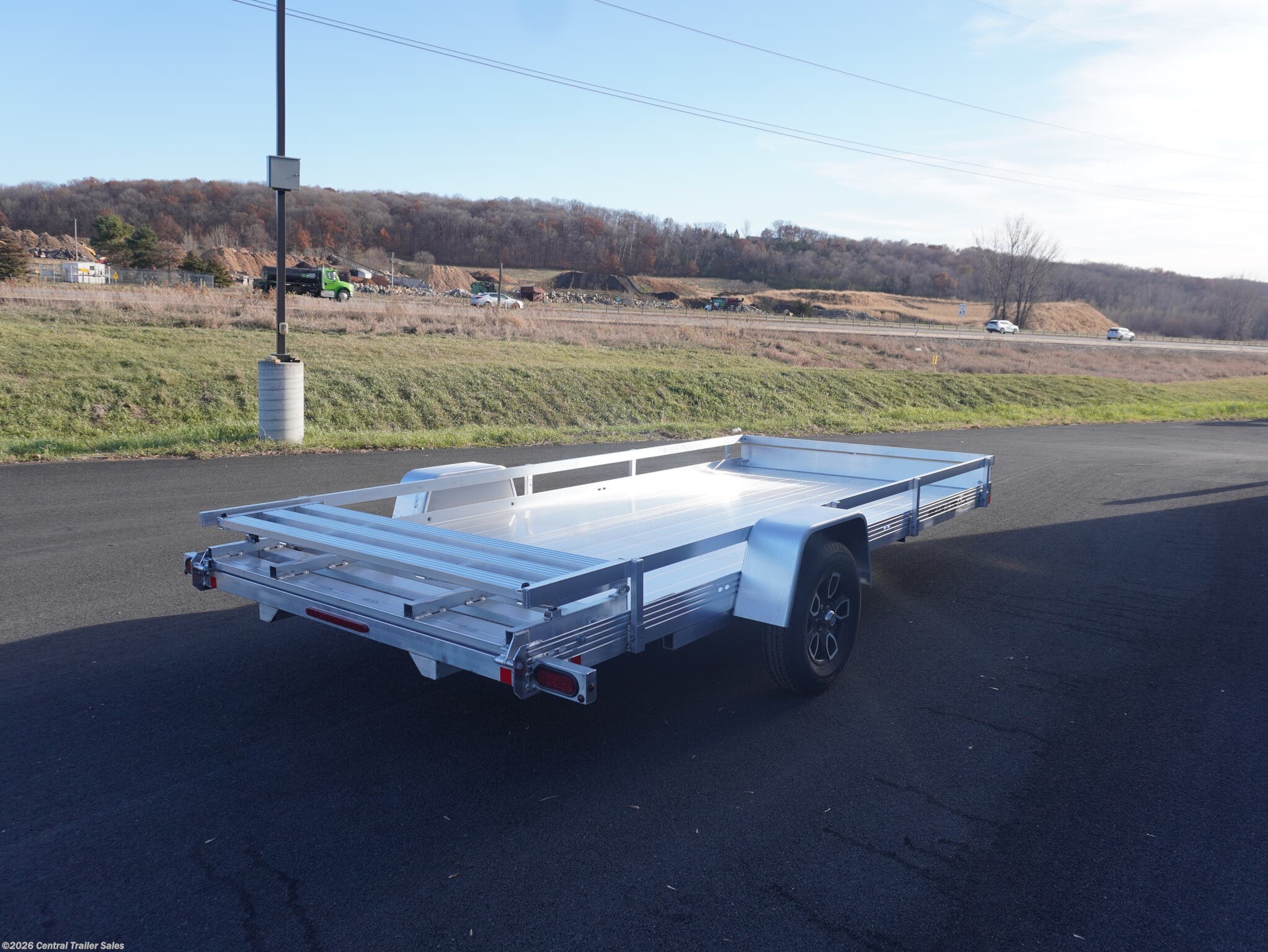 New 2026 Bear Track BTU 80"x15ft Aluminum Utility Trailer available in Jordan, Minnesota